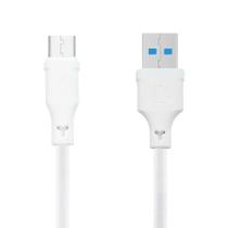 Cabo Usb Tipo C Carregamento Turbo Branco 3A 1M Al-11