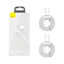 Cabo USB Tipo C De Carregamento Rápido 5A Para Huawei Xiaomi 10 pro 9 Baseus Cabo De Dados