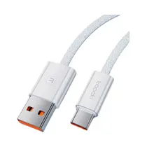 Cabo USB Tipo C De Carregamento Rápido 66W Toocki Para Huawei P40 P30 iPhone 15 pro Max Xiaomi Cabo USB Tipo C De Carregamento Rápido 66W Toocki Para Huawei P40 P30 iPhone 15 pro Max Xiaomi