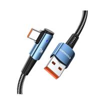 Cabo USB Tipo C Essager 7A De 90 Graus 100W Carregamento Rápido Para OPPO Honor Huawei Oneplus