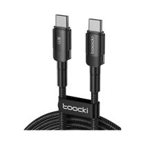 Cabo USB Tipo C para Carregamento Rápido (1m/2m) - iPhone 15/14/13/12/11, Huawei P40/P30, Realme e Oppo