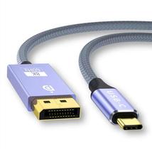 Cabo Usb Tipo C Para Displayport 1.4 8k 1,80 Metros