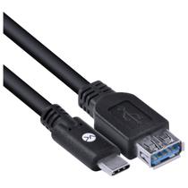 Cabo Usb Tipo C Para Extensor Usb A Fêmea V3.2 Gen1 5gbps 2 Metros - C32uaf-2 Cabo Usb Tipo C Para Extensor Usb A Fêmea V3.2 Gen1 5gbps 2 Metros - C32uaf-2