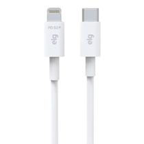 Cabo Usb Tipo-c Para Lightning 8 Pinos 3a 20w 1 Metro Branco