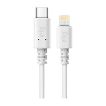 Cabo USB Tipo C para Lightning Elgin Branco iPhone 6 Plus