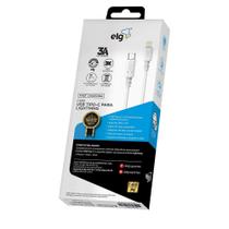 Cabo USB tipo-c para lightning