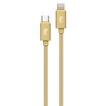 Cabo USB Tipo-C para Lightning, Sincronização e Carga Rápida 15W 3A, Malha Trançada, 1 metro, TCL10BG, ELG Cabo USB Tipo-C para Lightning, Sincronização e Carga Rápida 15W 3A, Malha Trançada, 1 metro, TCL10BG, ELG