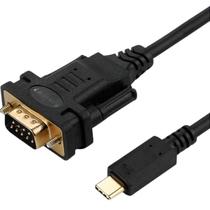 Cabo USB Tipo-C para Serial RS232 DB9 (9 Pinos)
