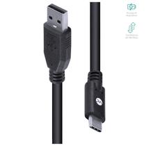 Cabo USB Tipo C Para USB A Macho 2.0 1.8 Metros
