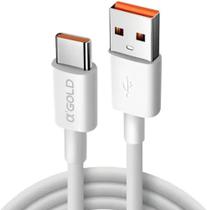 Cabo USB Tipo-C para USB-A Original - CB100-3, Turbo 6A, Carregamento Rápido e Transferência Dados Cabo USB Tipo-C para USB-A Original - CB100-3, Turbo 6A, Carregamento Rápido e Transferência Dados