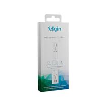 Cabo USB Tipo C Para USB Tipo C 1M Branco - Elgin