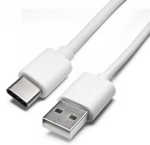 Cabo USB Tipo C super resistente 2 Metros Branco