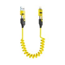 Cabo USB Tipo C Telescópico 65W 4 Em 1 Com Carregador Rápido De 6A Para iPhone 15 14 13 12