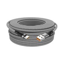 Cabo USB Tipo-C Trançado Estendido 8m 5m 3m 2m 1.5m 1m Para Samsung Huawei Xiaomi Switch Sony PS5