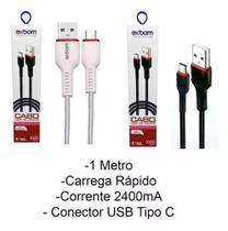 Cabo Usb Tipo -c Transferência De Dados E Carregamento. - EXBOM
