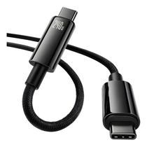 Cabo Usb Tipo C Turbo 240w Estável Trançado Reforçado 2 metros Cabo Usb Tipo C Turbo 240w Estável Trançado Reforçado 2 metros