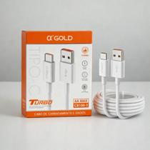Cabo USB Tipo C Turbo 6A 1M Carregamento Rápido Cabo Carregador Android Cabo USB Tipo C Turbo 6A 1M Carregamento Rápido Cabo Carregador Android