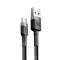 Cabo USB TIPO C Turbo para Samsung Cabo de 1 Metro Reforçado e Emborrachado