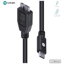 Cabo usb tipo c x micro usb b v3.2 gen1 5gbps 1.2 metros - c32mub-12