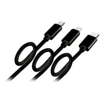 Cabo usb três pontas 2m preto - oex - Newex Cabo usb três pontas 2m preto - oex - Newex