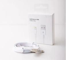 Cabo USB Turbo 1 Metro Lightning Branco Compatível com i Phone5,5s,6,6s,7,8,X,XR Cabo USB Turbo 1 Metro Lightning Branco Compatível com i Phone5,5s,6,6s,7,8,X,XR