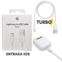 Cabo Usb Turbo Carregador Para IOS Fone Sem Fio i12 - USBTURBO