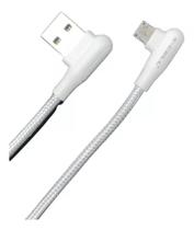Cabo Usb Turbo Em L 90 Graus 3.0a Micro Usb V8 XC-CD-37