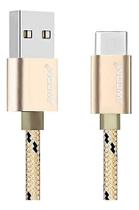 Cabo usb type-c jwcom original 2 metros 2.4a - reforcado