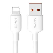 Cabo Usb Usams Tipo A para Lightning 2.4A 2 Metros Branco