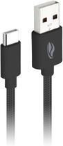 Cabo usb-usb c 1m 2a cb-c11bk c3tech