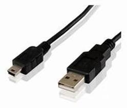 Cabo Usb V3/5p (mini Usb) Para Transferencia E Recarga