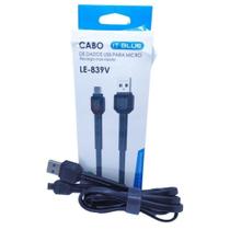 Cabo Usb V8 It-Blue 1 Metro Le-839V 2.4A Rápido