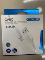 Cabo Usb V8 Lelong LE-836V Cores