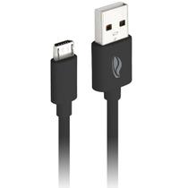 Cabo USB X Micro USB 1M 2A CB-M10BK Preto C3 TECH