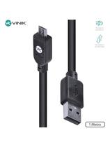 Cabo Usb X Micro Usb B 2.0 5 Pinos 1 Metro Preto - Musb-1