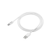 Cabo USB x Tipo C 3.0A 1,2m PVC Branco EUAC12PB Cabo USB x Tipo C 3.0A 1,2m PVC Branco EUAC12PB