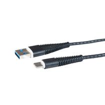 Cabo Usb X Tipo C Emborrachado Preto 1M X-Cell