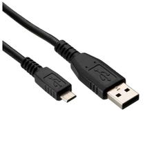 Cabo USB x V8 Preto 0,80cm para Carregamento e Dados