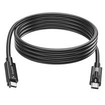 Cabo USB4 swegltek 1,6 pés 80 Gbps com trava por parafuso 240 W