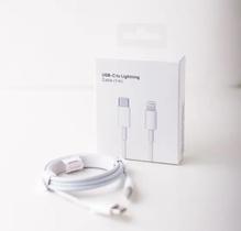 Cabo USBC 1 Metro Turbo Lightning Branco Compatível com I phone11,12,13,14,ipad