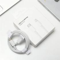 Cabo USBC 1 Metro Turbo Lightning Branco Compatível com Iphone11,12,13,14,ipad
