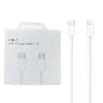 Cabo USBC 60w Compatível com Iphone 15 15 Pro 15 15 Pro Max 16 16 Pro 16 Pro Max 1 Metro