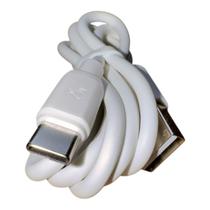 Cabo USBC Turbo Gold Plus 3A Branco 1m para Android e iPhones