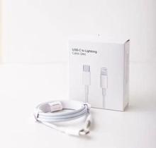 Cabo USBC Turbo para Lightning 2 Metros Branco Compatível Iphone-11-12-13-14/ipad