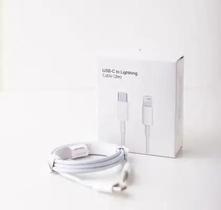 Cabo USBC Turbo Premium Lightning 2 Metros Branco Compatível com iPhone 11 12 13 14 Com Nota Fiscal e Garantia Envio Imediato Cabo USBC Turbo Premium Lightning 2 Metros Branco Compatível com iPhone 11 12 13 14 Com Nota Fiscal e Garantia Envio Imediato