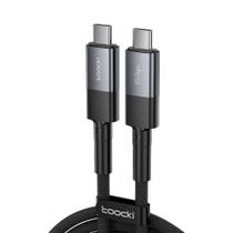 Cabo UsbC Ultra Rápido 240w Transferência de Dados 40Gbps Vídeo 8K 60Hz 1 Metro Cabo UsbC Ultra Rápido 240w Transferência de Dados 40Gbps Vídeo 8K 60Hz 1 Metro