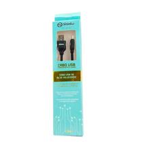 Cabo V8 Micro Usb Emborrachado 1.20 Metros Preto Shinka Cabo V8 Micro Usb Emborrachado 1.20 Metros Preto Shinka
