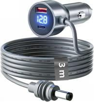 Cabo Veicular Starlinkk Mini Carro 12v 24v De Carregamento 3 em 1 DC 100W 3 metros Vedação Original Alimentacao Energia P Cabo Veicular Starlinkk Mini Carro 12v 24v De Carregamento 3 em 1 DC 100W 3 metros Vedação Original Alimentacao Energia P