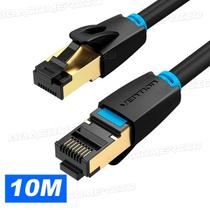 Cabo Vention Rede Rj45 Cat8 40gbps 2000mhz 10m 10 Metros Ika