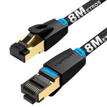 Cabo Vention Rede Rj45 Cat8 40gbps 2000mhz 8m 8 Metros